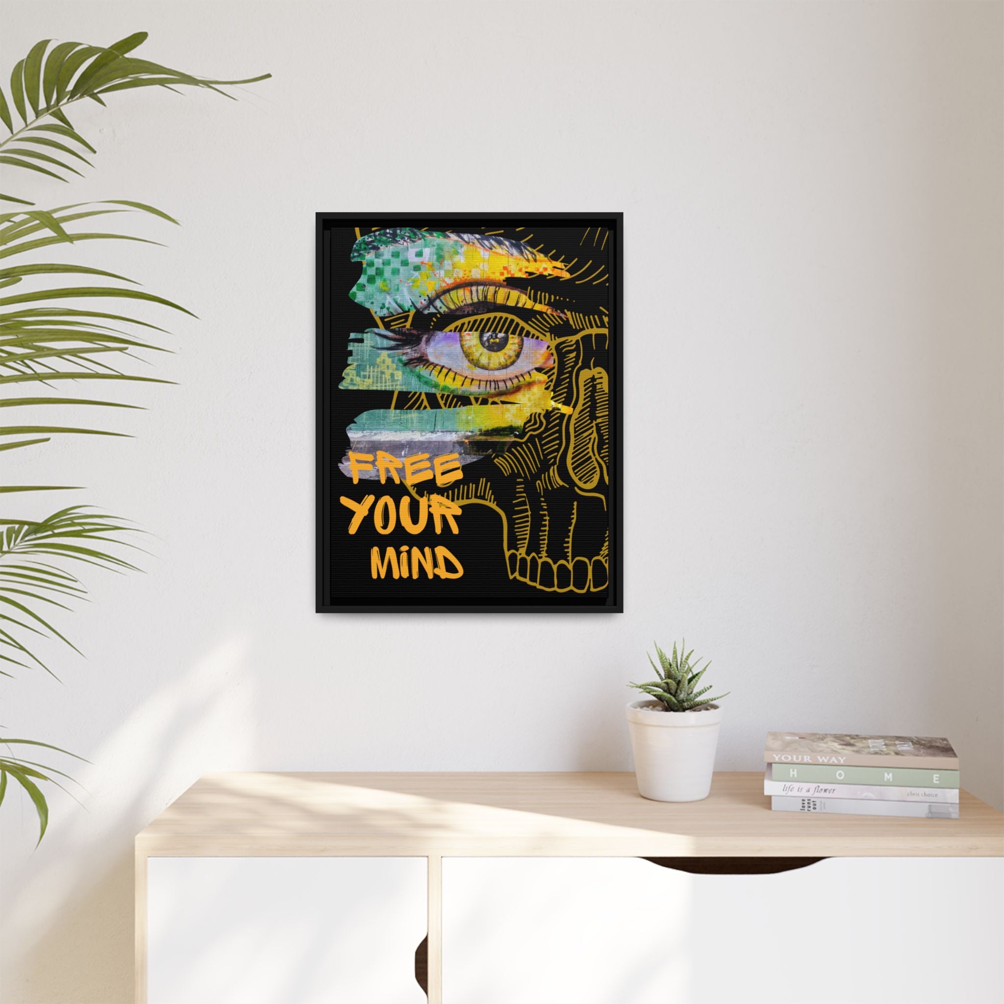 Free Your Mind Inspirational Art Print | Awakening & Liberation Wall Art