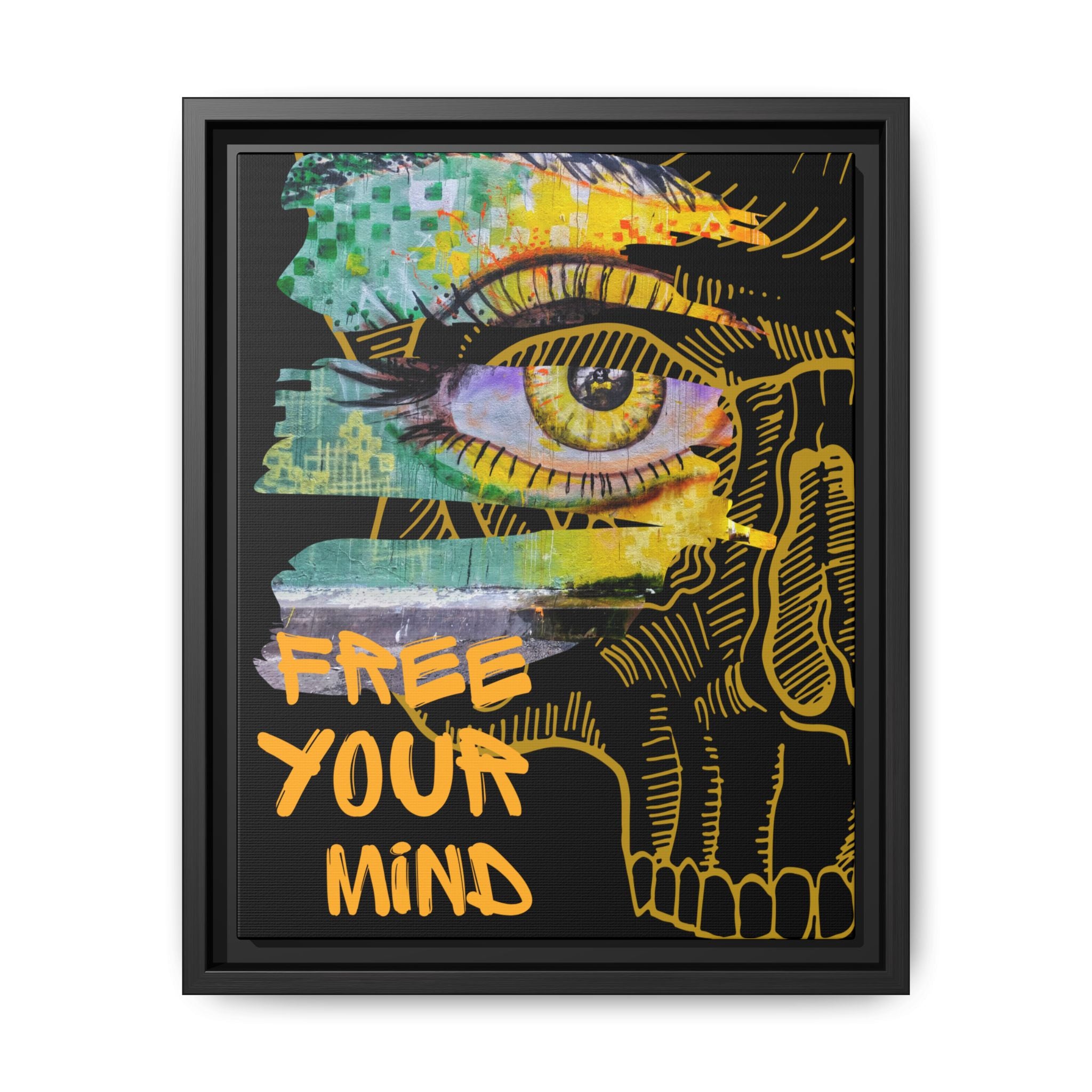 Free Your Mind Inspirational Art Print | Awakening & Liberation Wall Art