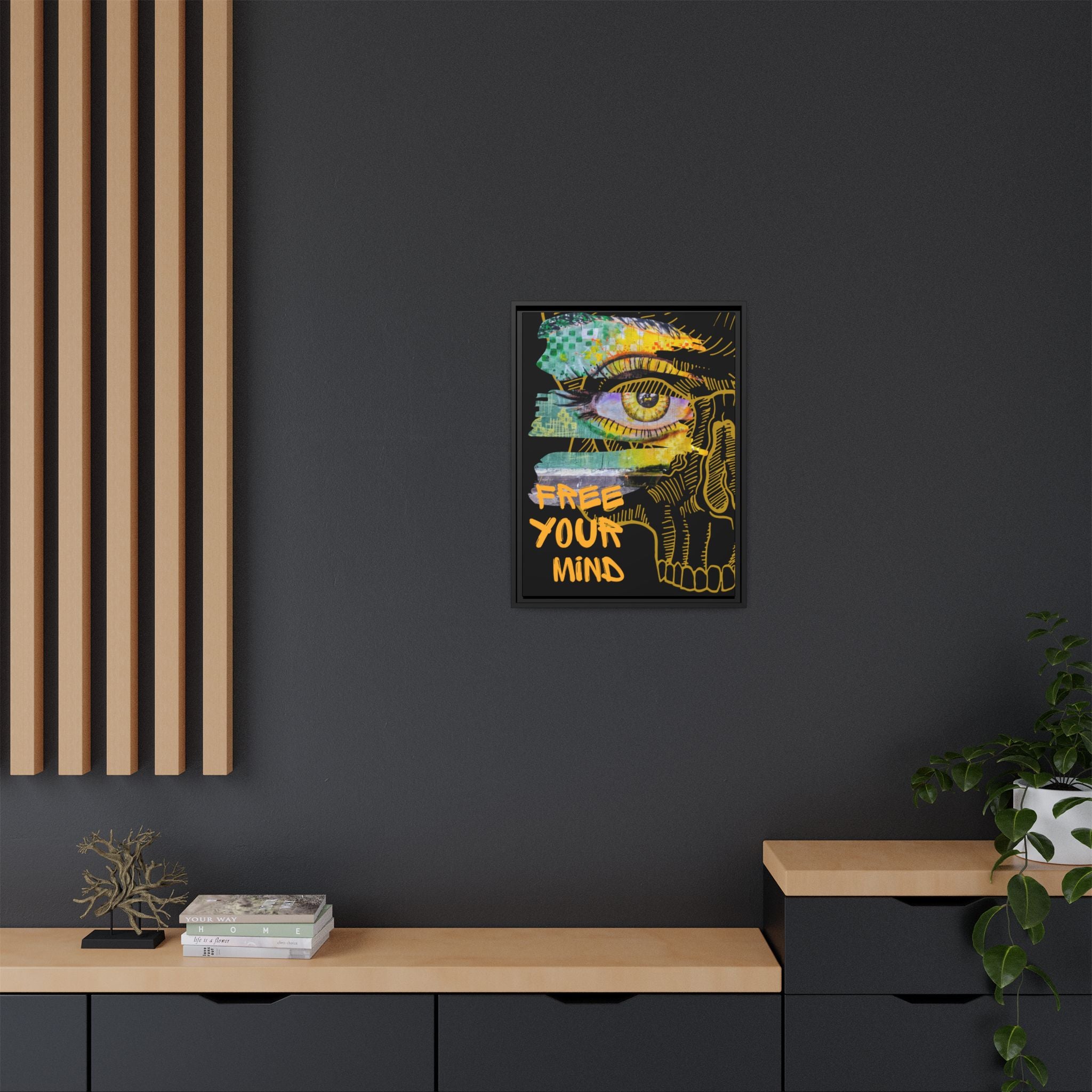 Free Your Mind Inspirational Art Print | Awakening & Liberation Wall Art